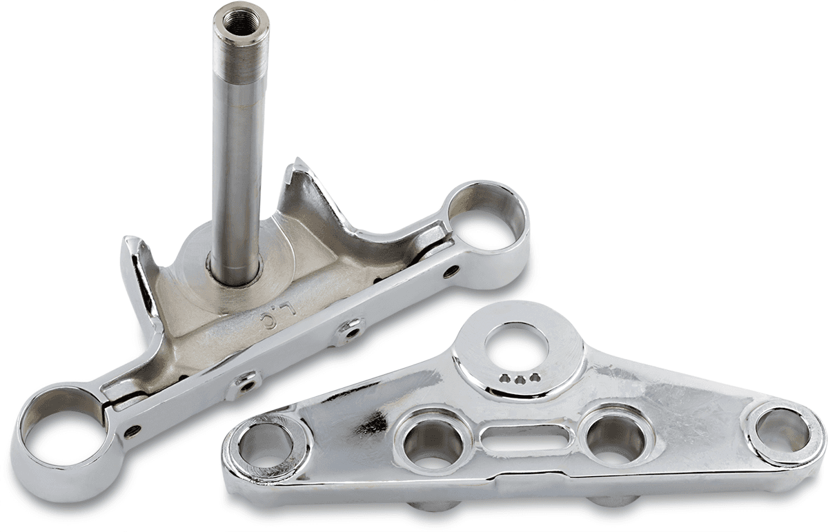 DRAG SPECIALTIES DS-222939 FL-Style Triple Tree - Chrome