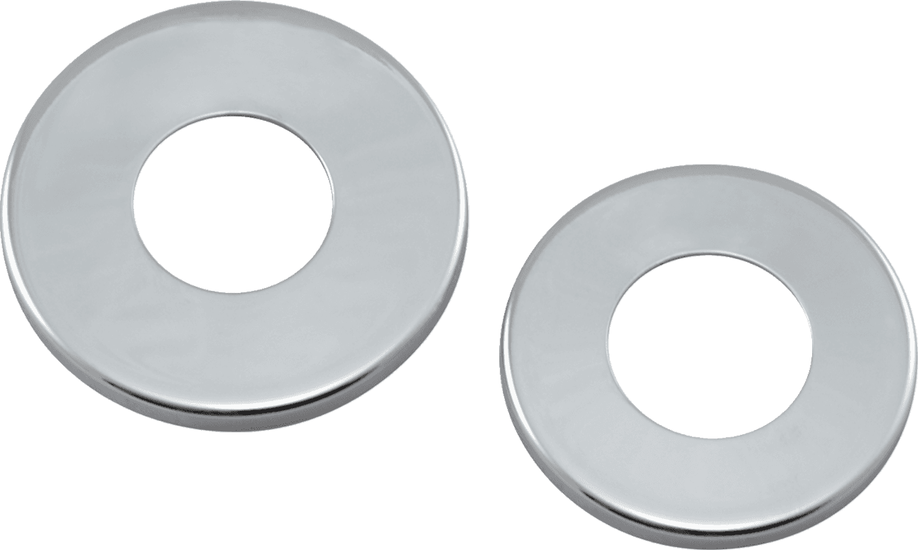 DRAG SPECIALTIES DS-222961 Fork Stem Dust Covers - Chrome