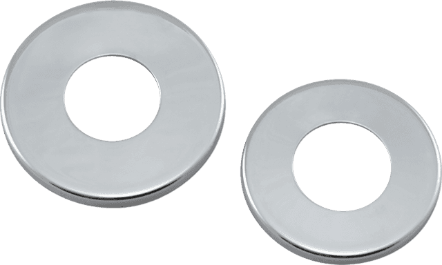 DRAG SPECIALTIES DS-222961 Fork Stem Dust Covers - Chrome