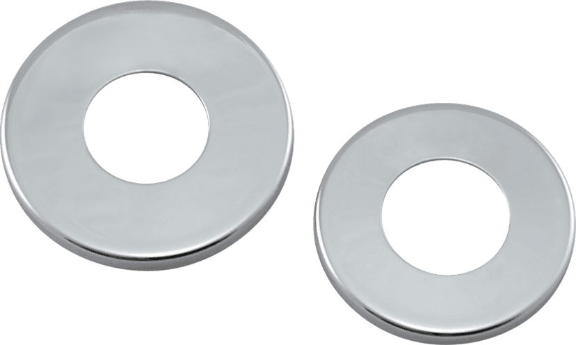 DRAG SPECIALTIES DS-222961 Fork Stem Dust Covers - Chrome