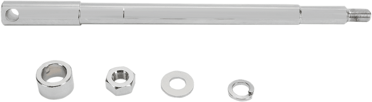 DRAG SPECIALTIES DS-223033 Axle Kit - Front - Chrome - '84-'99 Harley-Davidson