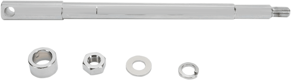 DRAG SPECIALTIES DS-223033 Axle Kit - Front - Chrome - '84-'99 Harley-Davidson