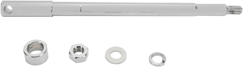 DRAG SPECIALTIES DS-223033 Axle Kit - Front - Chrome - '84-'99 Harley-Davidson