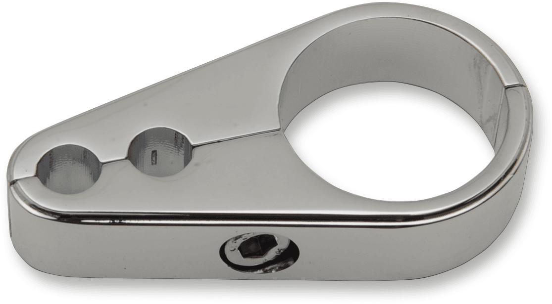 DRAG SPECIALTIES DS-223040 Die-Cast Cable Clamp - Dual Throttle - 1" Frame