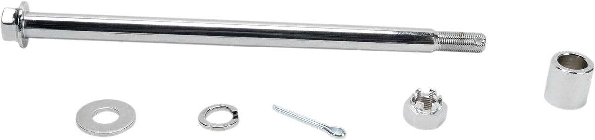 DRAG SPECIALTIES DS-223045 Axle Kit - Rear - Chrome - '82-'94 FXR