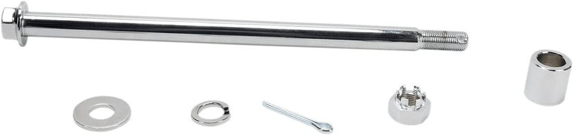 DRAG SPECIALTIES DS-223045 Axle Kit - Rear - Chrome - '82-'94 FXR