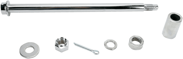 DRAG SPECIALTIES DS223047 Axle Kit - Rear - Chrome - '00-'07 Softail
