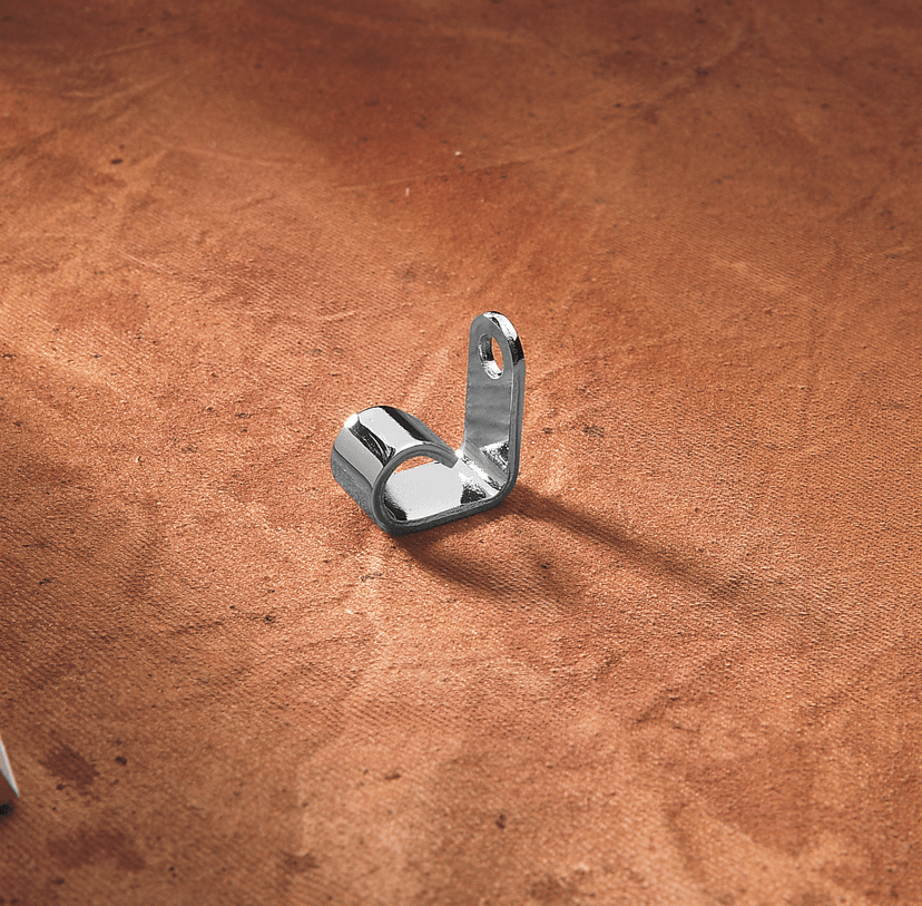 DRAG SPECIALTIES DS-223100 Clutch Cable Support Bracket - '80-'86 - Chrome — image 2 of 2