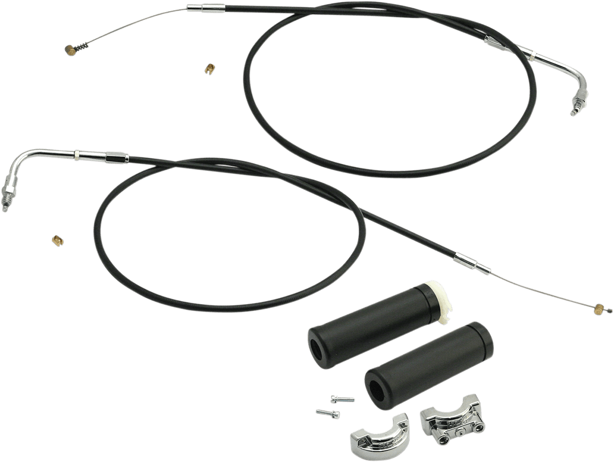 S&S CYCLE DS-223212 Dual-Cable Throttle Assembly Kit - 48" - E&G Carbs