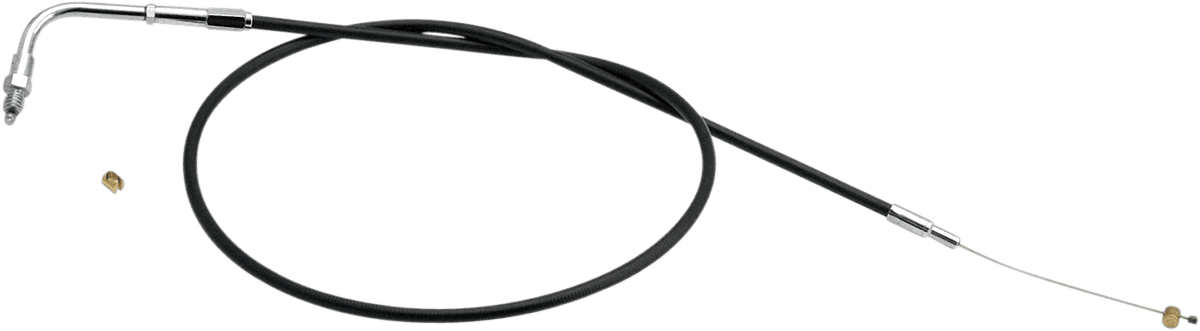 S&S CYCLE DS-223262 Black Vinyl Idle Cable - 42" - Black