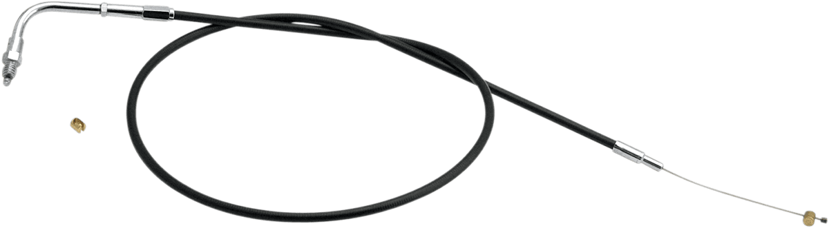 S&S CYCLE DS-223262 Black Vinyl Idle Cable - 42" - Black