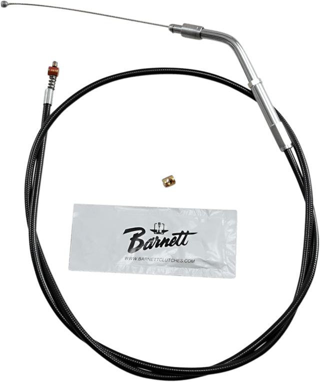 BARNETT DS223363 Black Vinyl Idle Cable - +6" Size - 38" Length