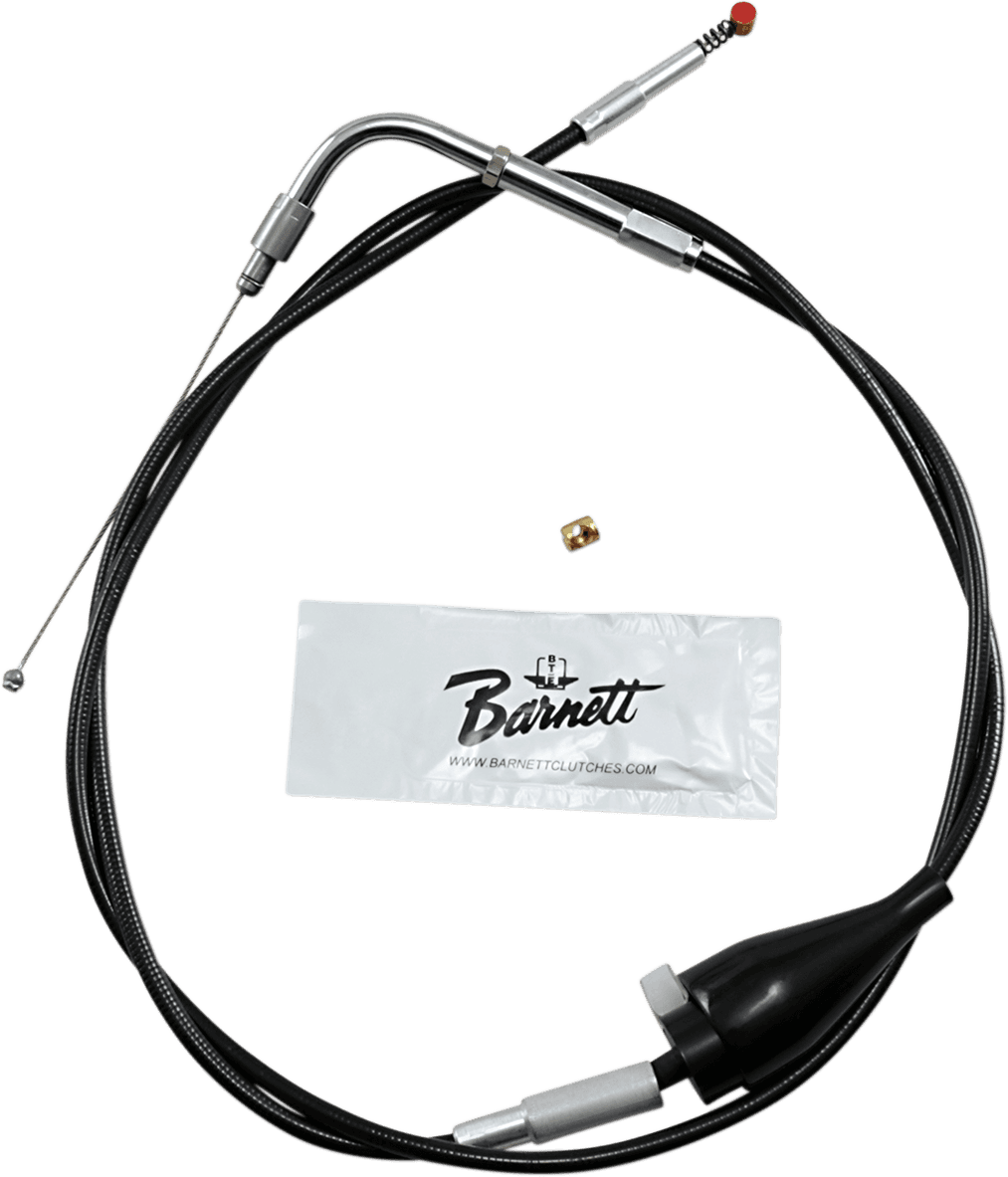 BARNETT DS-223478 Black Vinyl Idle Cable - Cruise - +6" Size - 31" Length