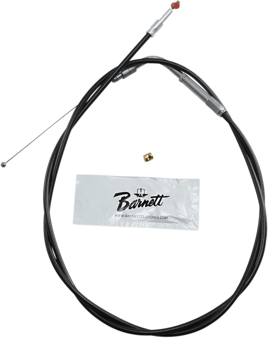 BARNETT DS-223540 Black Vinyl Throttle Cable - +6" Size - 45" Length