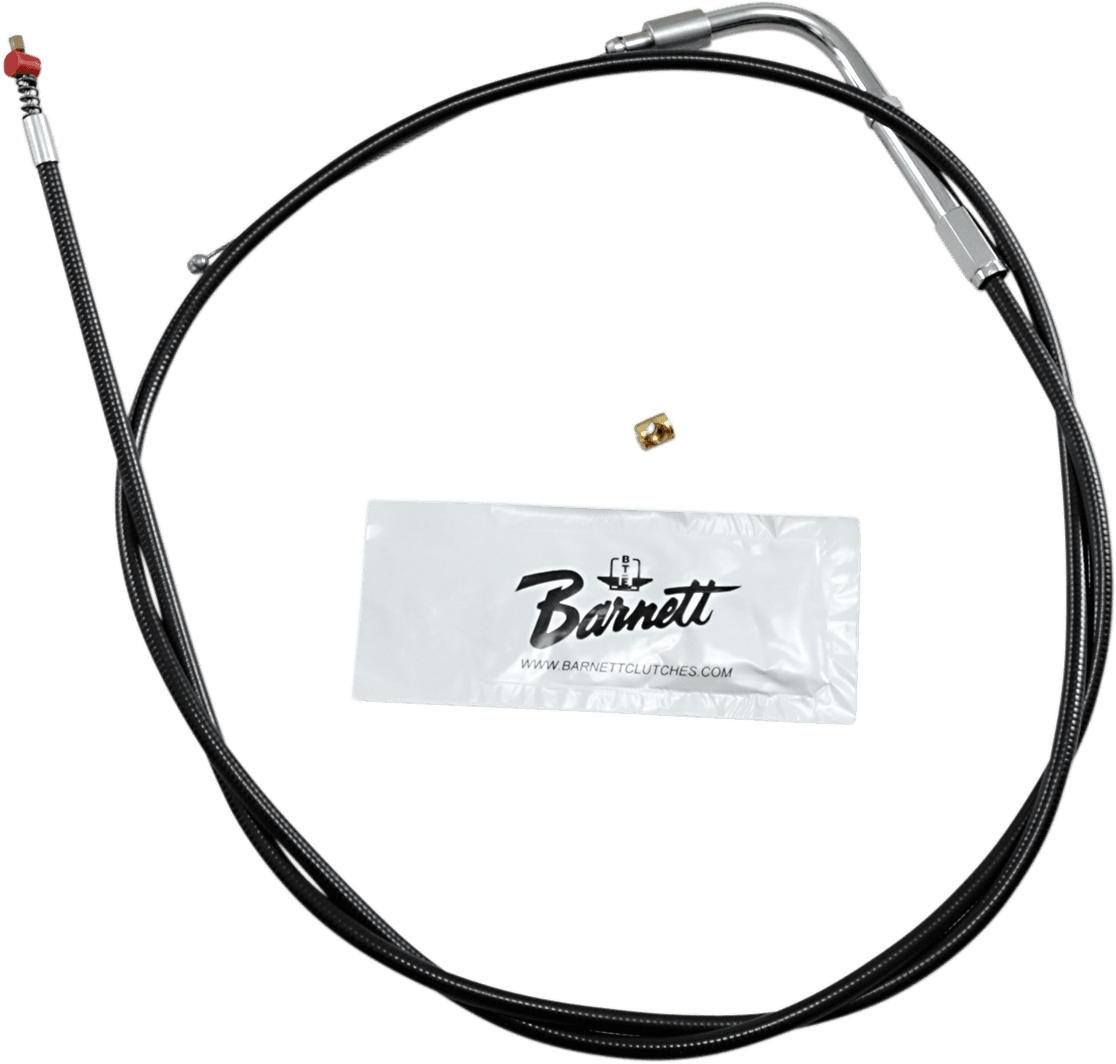 BARNETT DS-223542 Black Vinyl Idle Cable - +3" Size - 42" Length