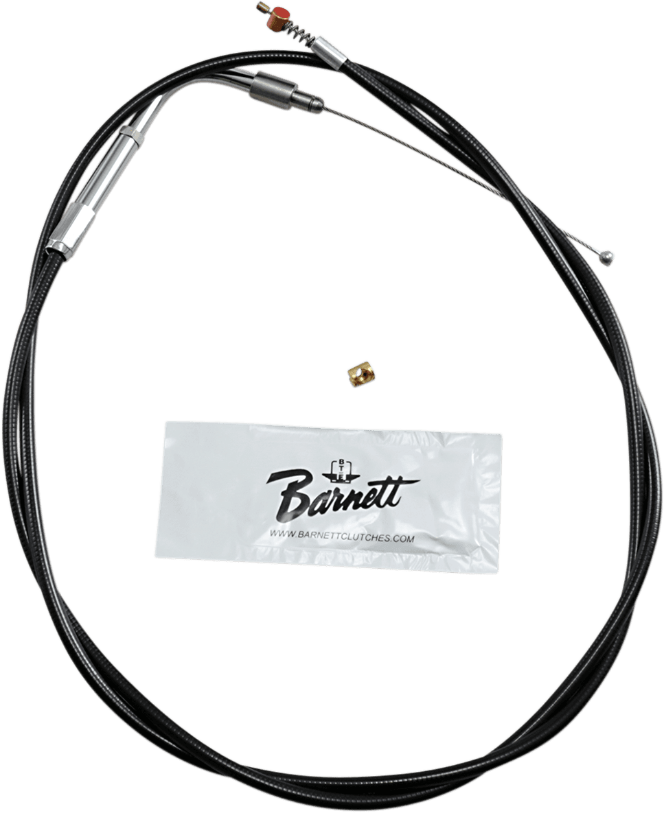 BARNETT DS-223543 Black Vinyl Idle Cable - +6" Size - 45" Length