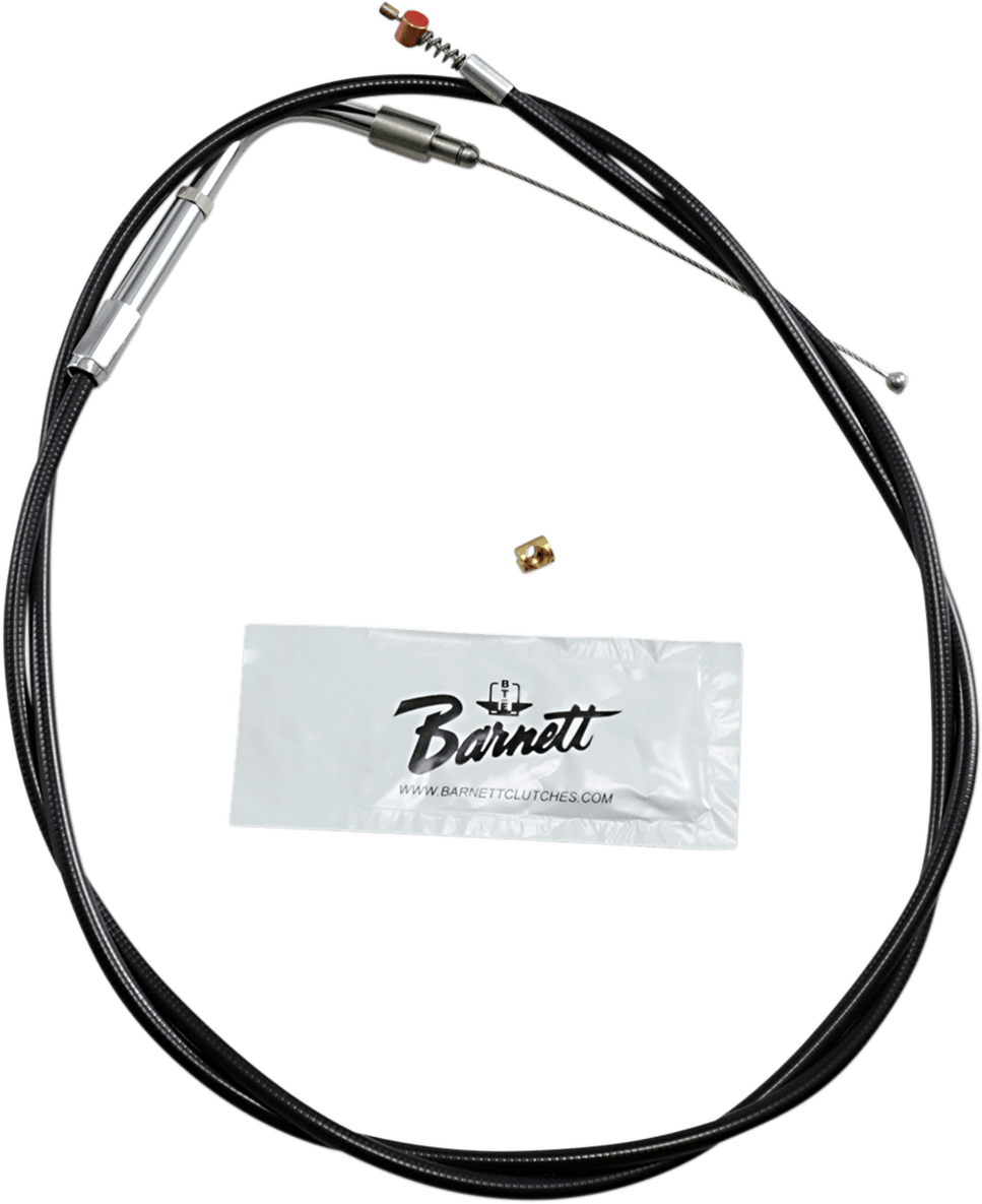 BARNETT DS-223543 Black Vinyl Idle Cable - +6" Size - 45" Length