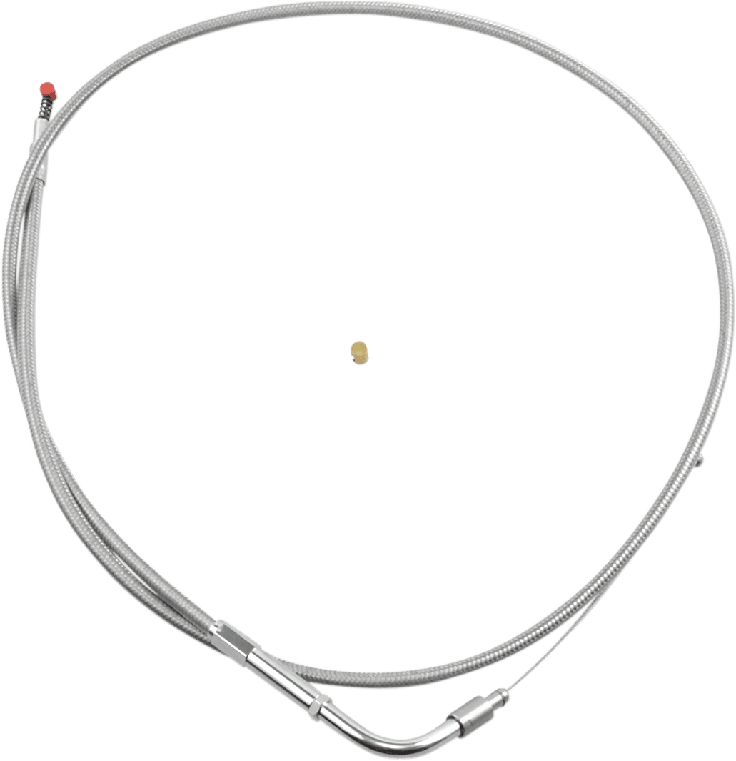 BARNETT DS-223572 Stainless Steel Idle Cable - '02-'07 FLH