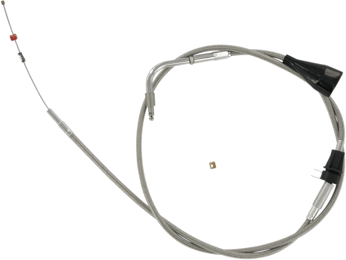 BARNETT DS-223577 Stainless Steel Idle Cable - Cruise - +6" - '02-'07 FLH