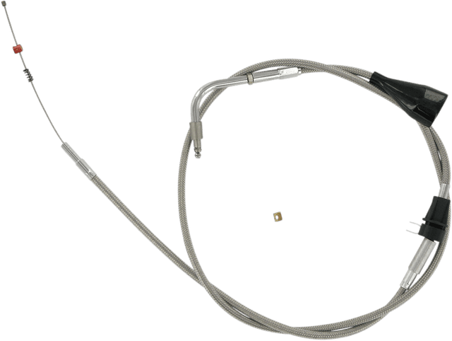 BARNETT DS-223577 Stainless Steel Idle Cable - Cruise - +6" - '02-'07 FLH