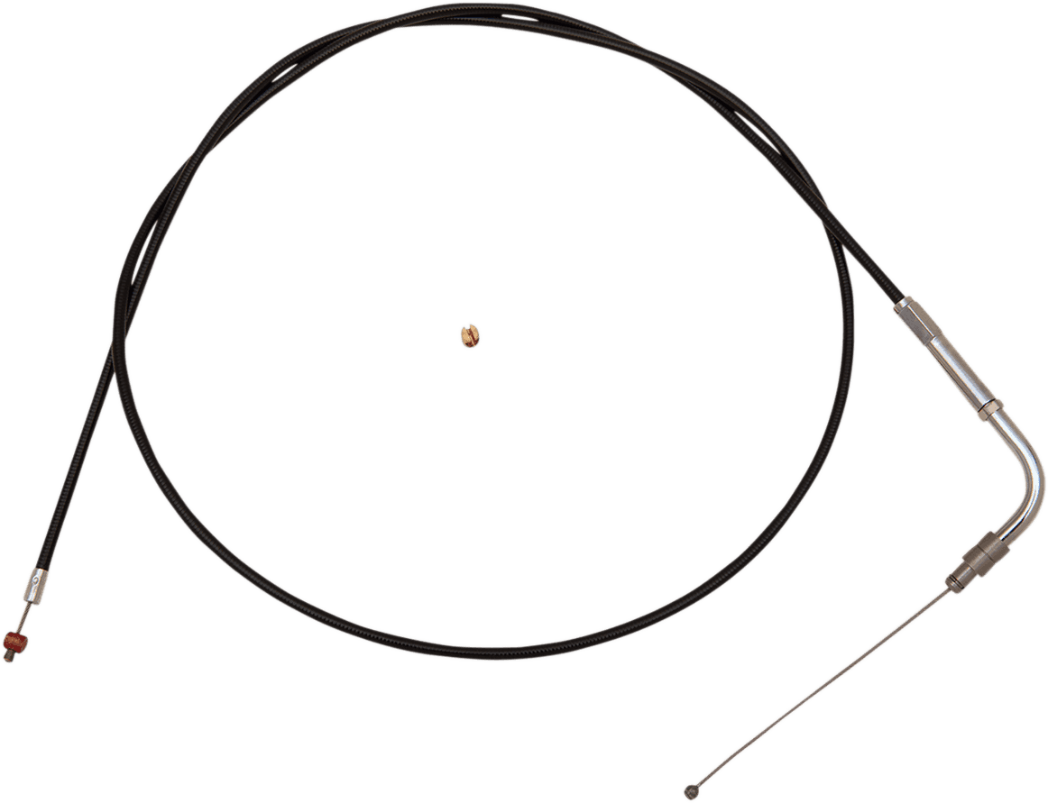 BARNETT DS-223579 Black Vinyl Throttle Cable - +6" Size - 46" Length