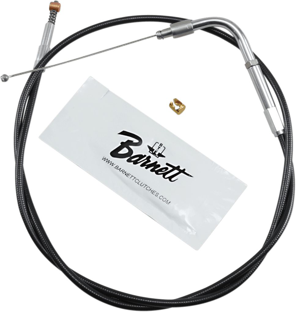 BARNETT DS-223594 Black Vinyl Idle Cable - +3" Size - 34" Length