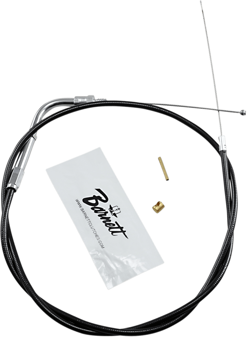 BARNETT DS-223865 Black Vinyl Throttle Cable - 33" Length