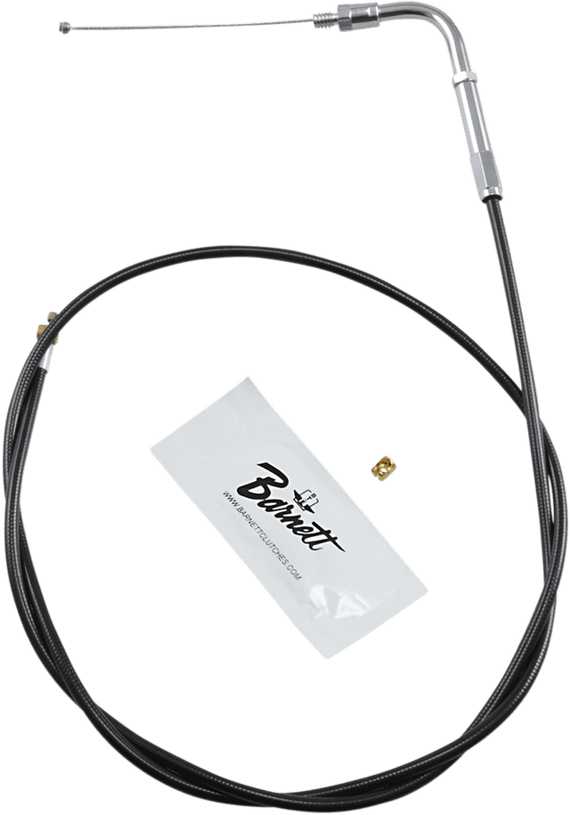 BARNETT DS-223867 Black Vinyl Throttle Cable - +6" Size - 39-1/2" Length