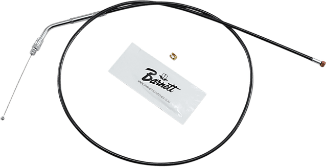 BARNETT DS-223869 Black Vinyl Throttle Cable - +6" Size - 39" Length