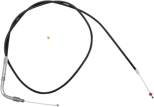 BARNETT DS-223875 Black Vinyl Throttle Cable - +6" Size - 32" Length