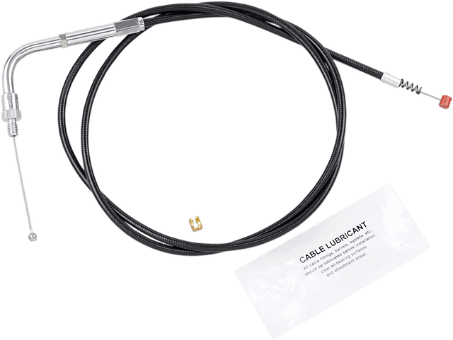 BARNETT DS-223922 Black Vinyl Idle Cable - +6" Size - 41" Length
