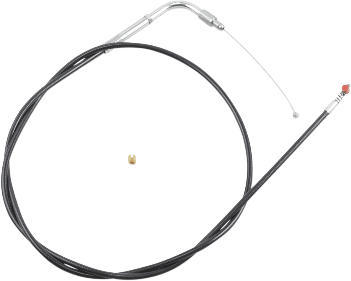 BARNETT DS-223930 Black Vinyl Idle Cable - +6" Size - 41" Length