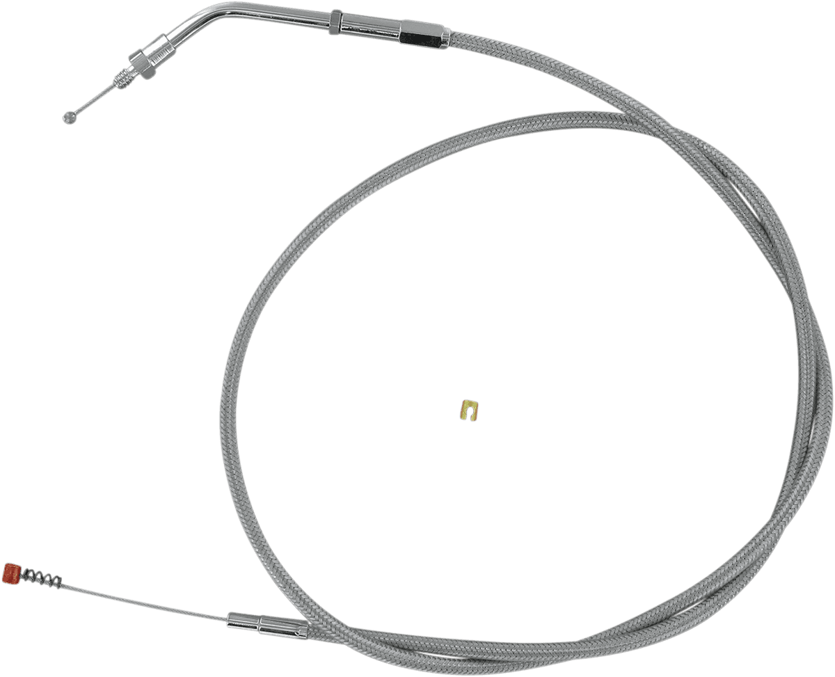 BARNETT DS-223986 Stainless Steel Idle Cable - +6" - '81-'89