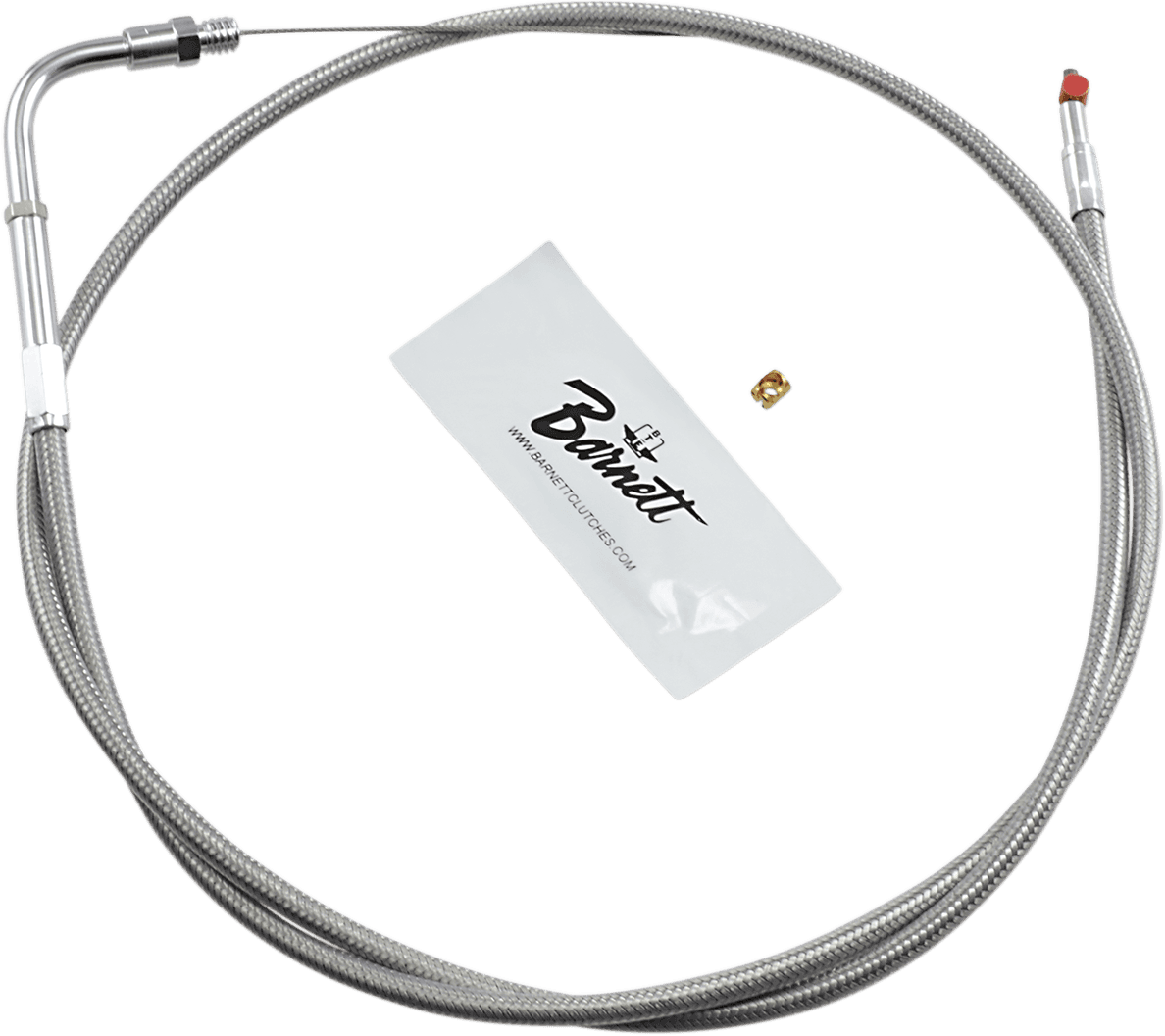 BARNETT DS-223991 Stainless Steel Throttle Cable - '90-'95 Touring