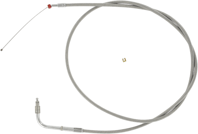 BARNETT DS-223994 Stainless Steel Throttle Cable - +6" - '96-'07 Touring