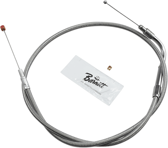 BARNETT DS-224063 Stainless Steel Throttle Cable - '96-'06 Sportster