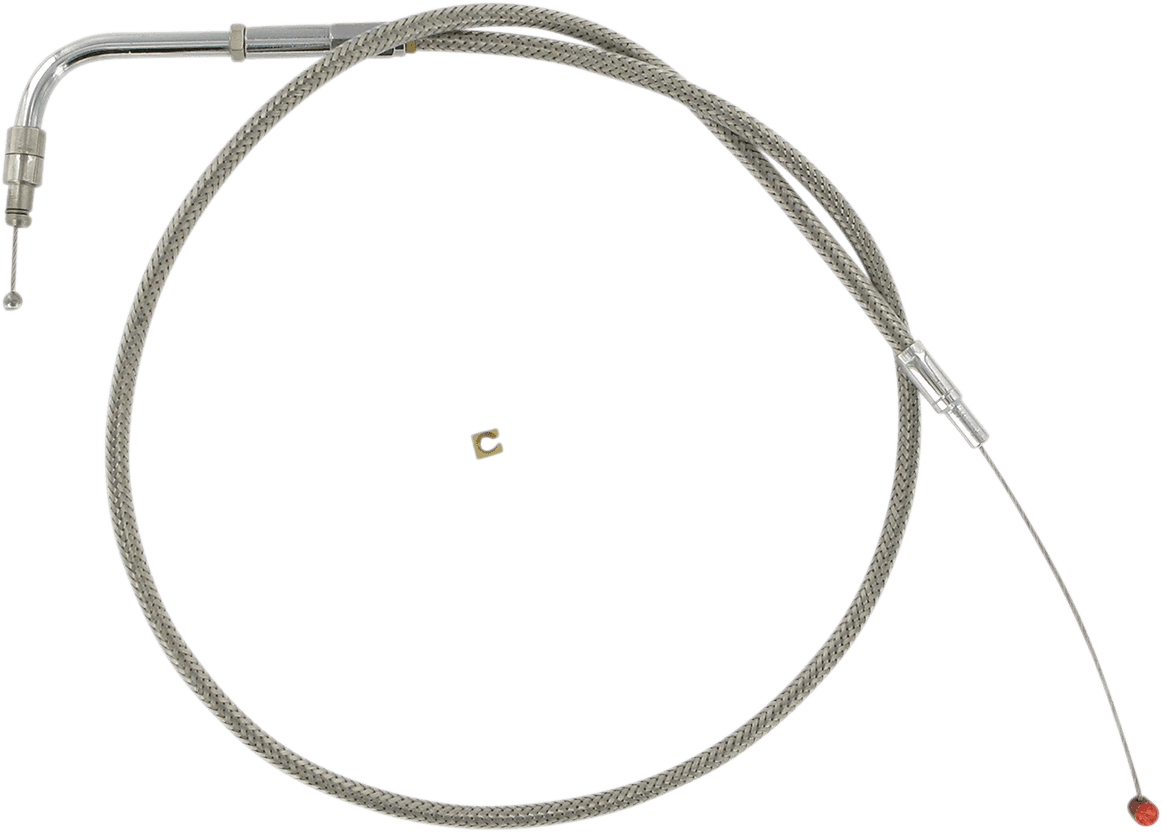 BARNETT DS-224083 Stainless Steel Throttle Cable - '99-'13 Softail