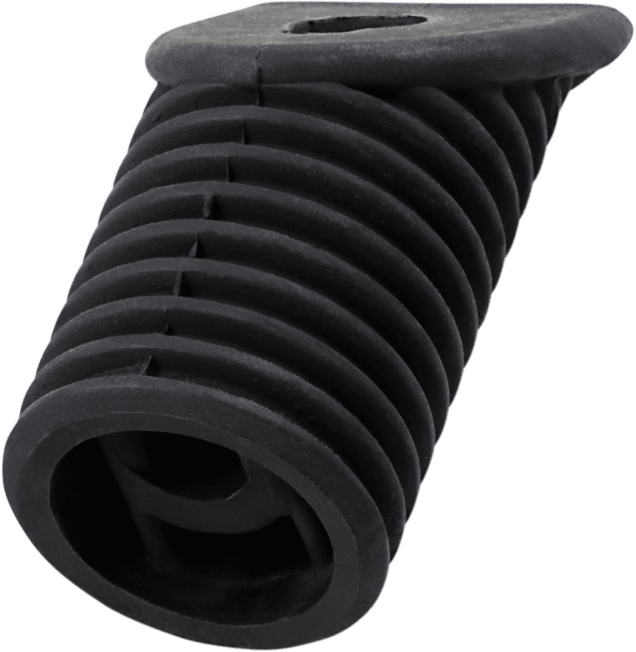 DRAG SPECIALTIES DS-241061 Rubber Driver Foot Peg - FXR