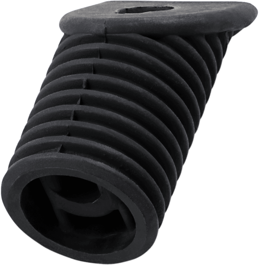 DRAG SPECIALTIES DS-241061 Rubber Driver Foot Peg - FXR