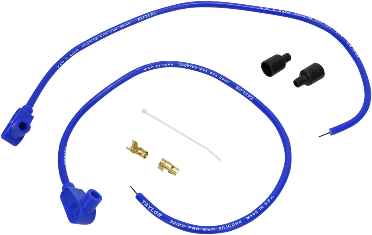 SUMAX DS-242034 Spark Plug Wire - 90° - Blue - Universal