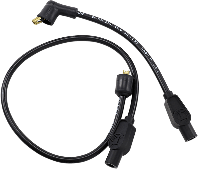 SUMAX DS-242146 Spark Plug Wire - 8 mm - Black - FLT/XL