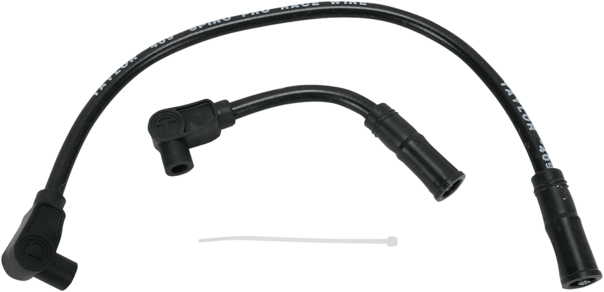 SUMAX DS-242171 Spark Plug Wire - 10.4 mm - Black - Harley Davidson