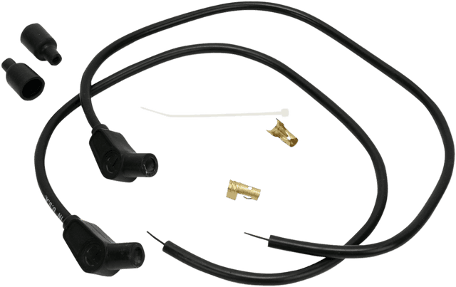 SUMAX DS-242358 Spark Plug Wire - 135° - Black - Universal