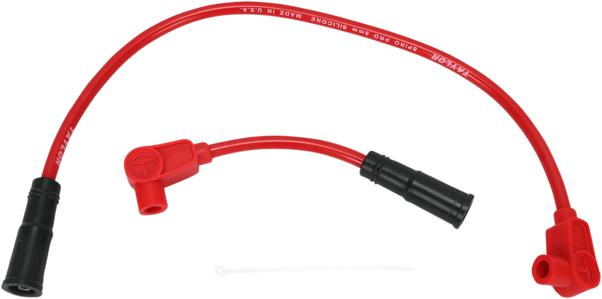 SUMAX DS-242603 Spark Plug Wire - 8 mm - Red - FXST