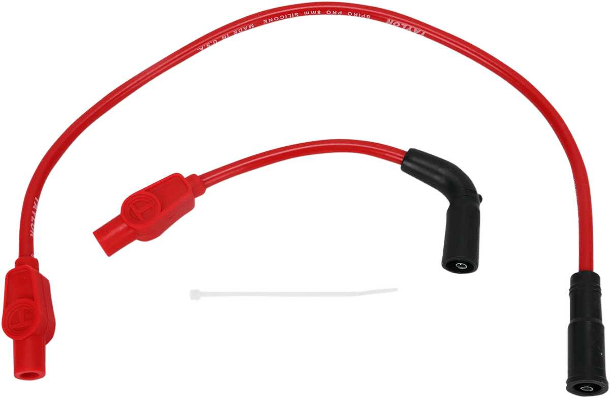 SUMAX DS-242613 Spark Plug Wire - 8 mm - Red - '99-'06 FLT