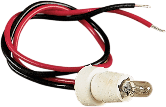 DRAG SPECIALTIES DS-243804 Replacement Rubber Socket/Bulb for Mini Speedos and Tachs