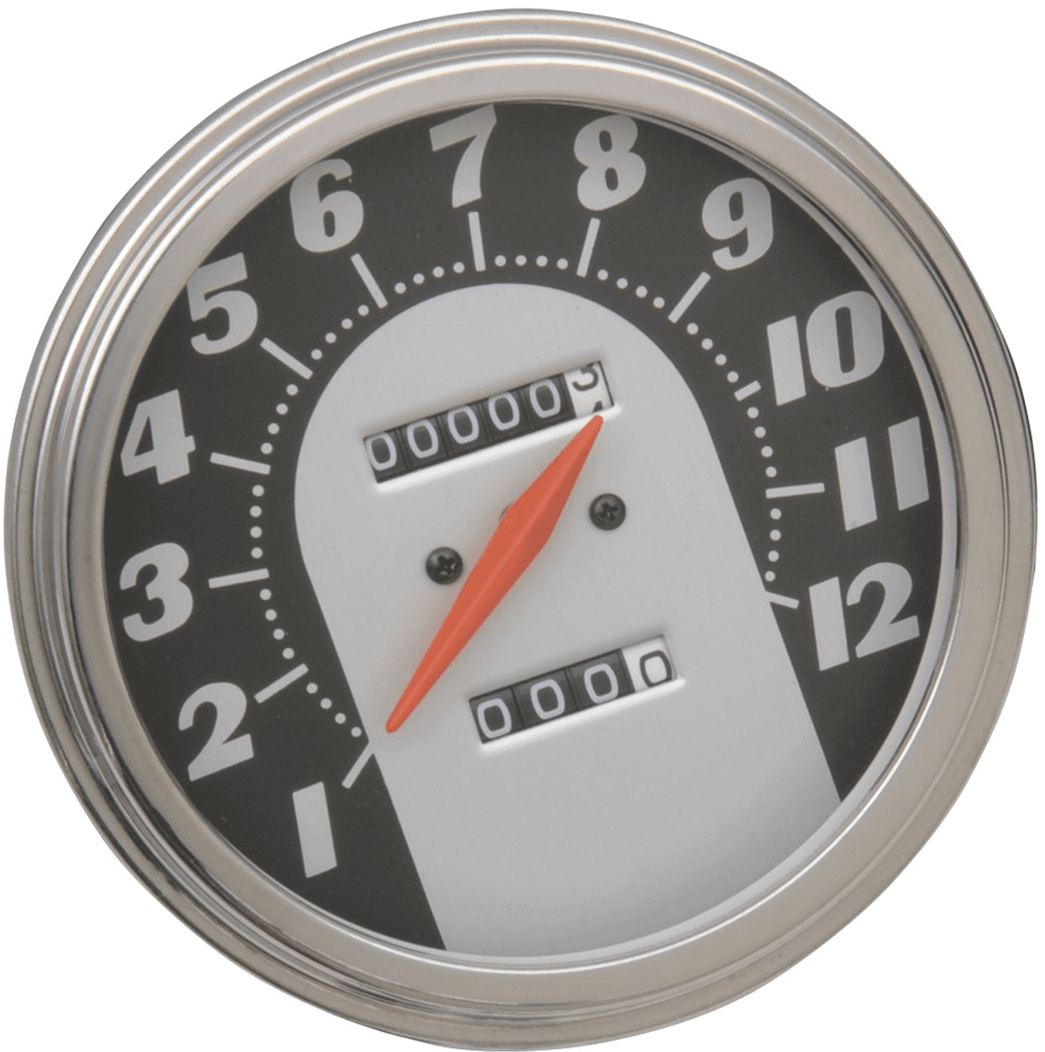 DRAG SPECIALTIES DS-243884 FL-'62-'67 Style 2240:60 Speedometer - Black/White Face