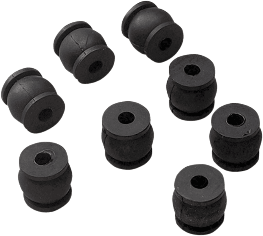 DRAG SPECIALTIES DS-253006 Floorboard Damper - Black - FL