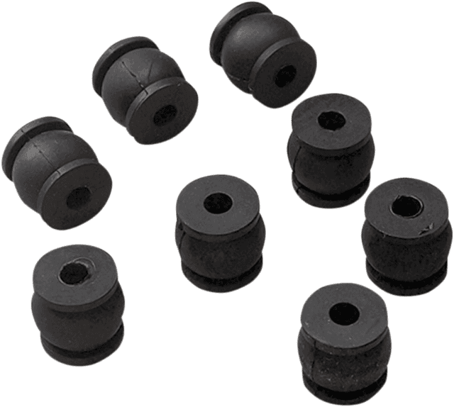 DRAG SPECIALTIES DS-253006 Floorboard Damper - Black - FL
