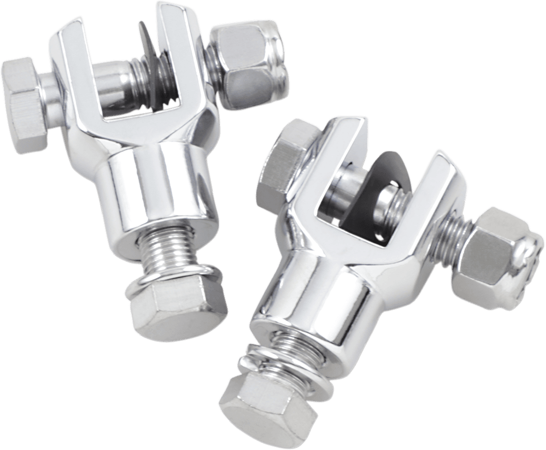 DRAG SPECIALTIES DS-253492 Foot Peg Clevis Mount - 3/8-24" - Custom